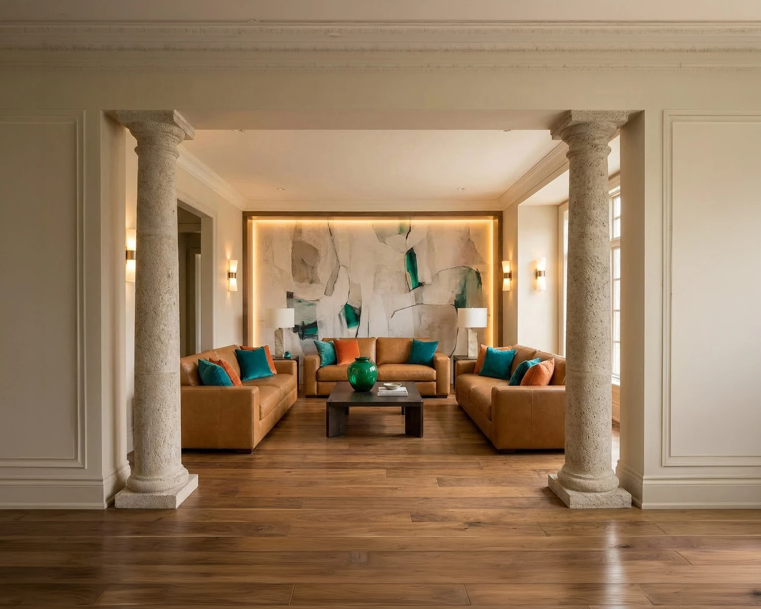 Custom Cast Stone Column C-002