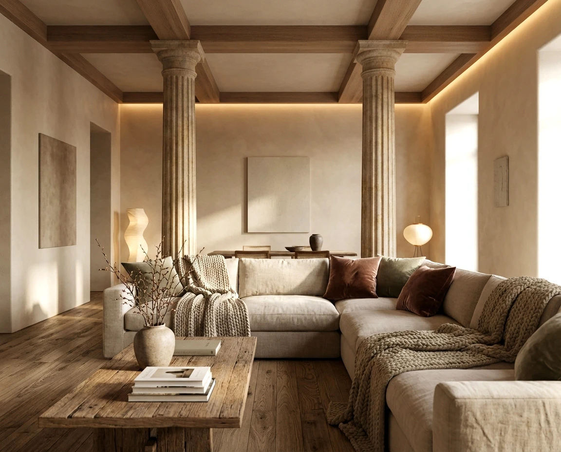 Custom Cast Stone Column C-003