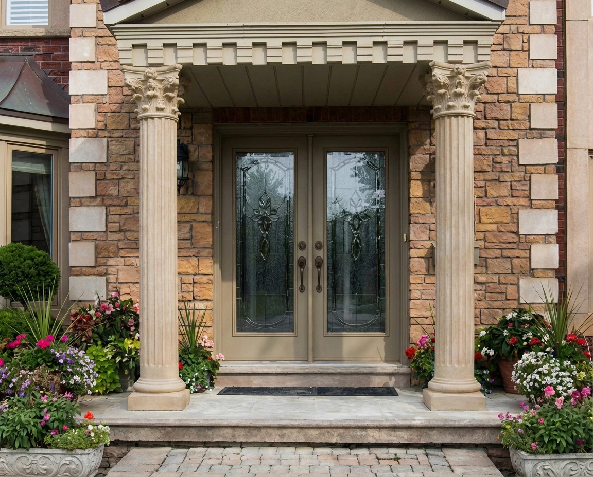 Custom Cast Stone Column C-005