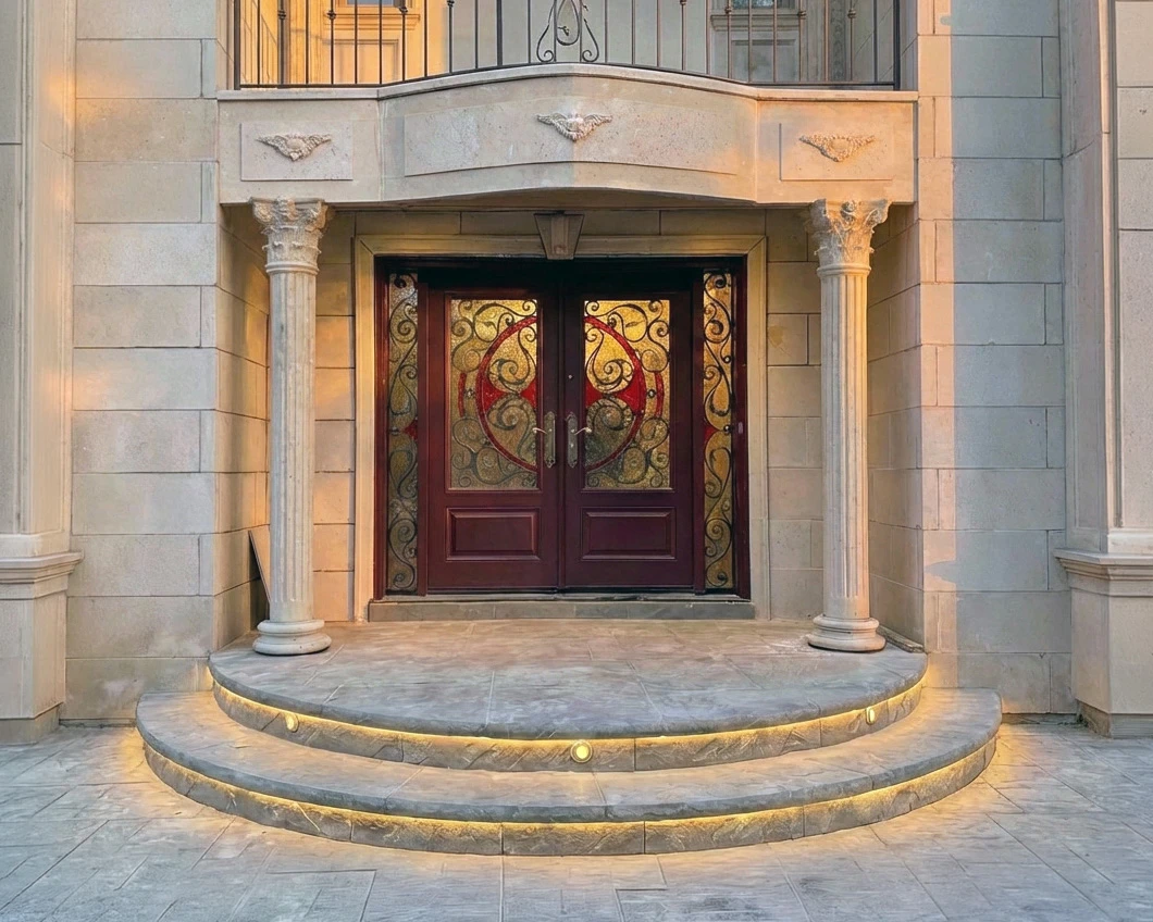 Custom Cast Stone Column C-008