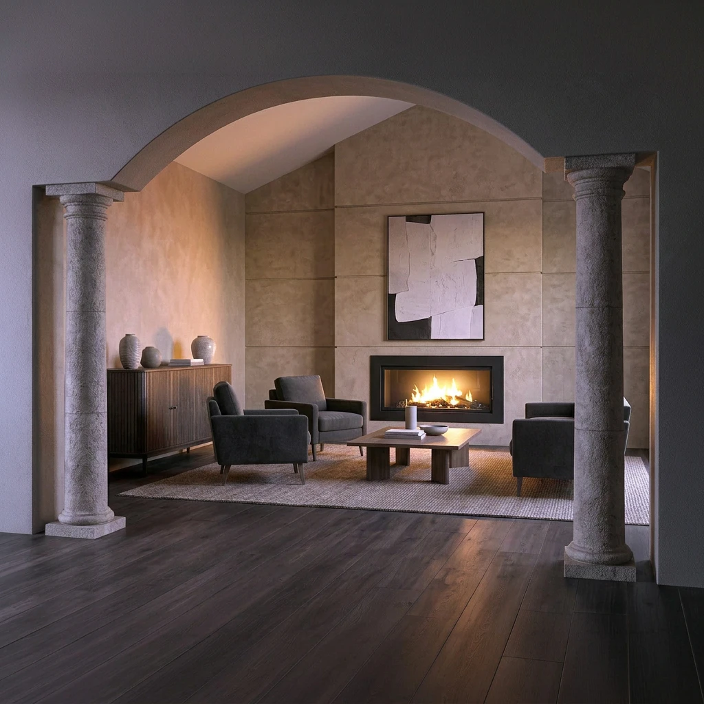 Custom Cast Stone Column C-009