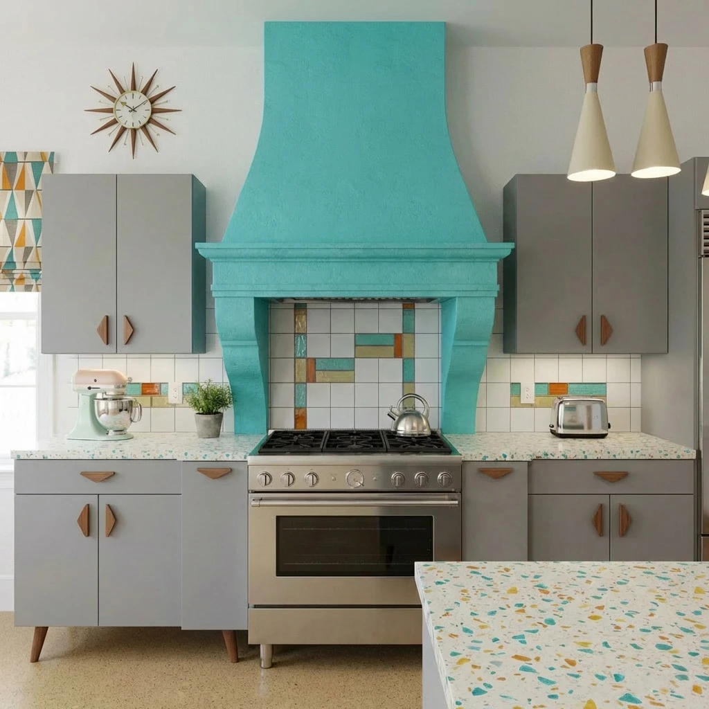 Custom Cast Stone Kitchen Hood H-004