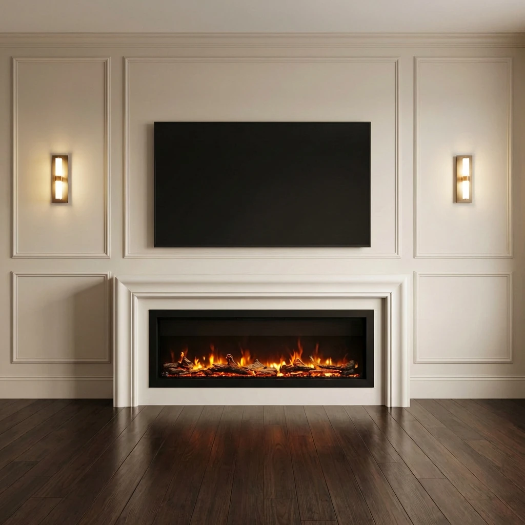 Custom Cast Stone Mantel M-023