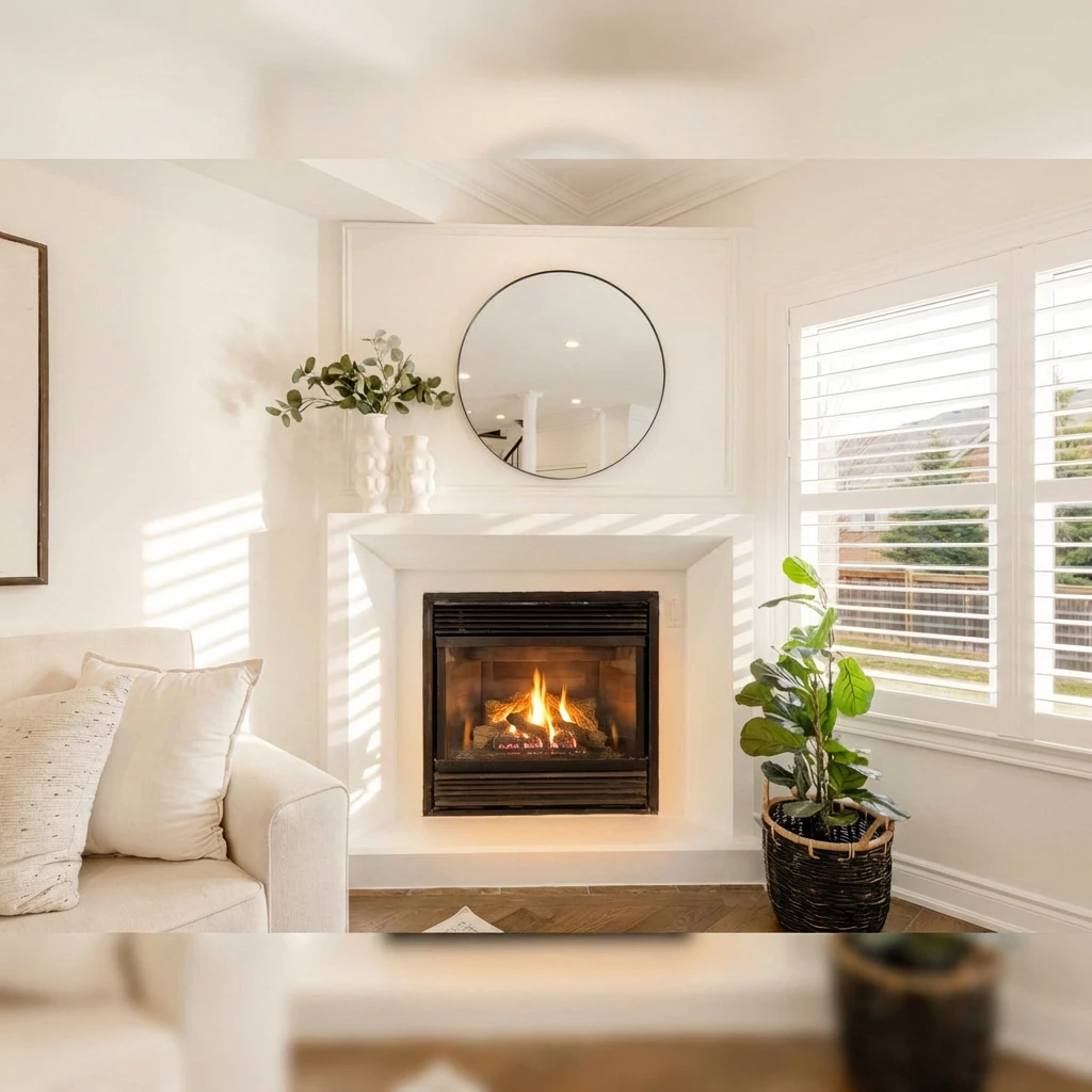 Custom Cast Stone Mantel M-011